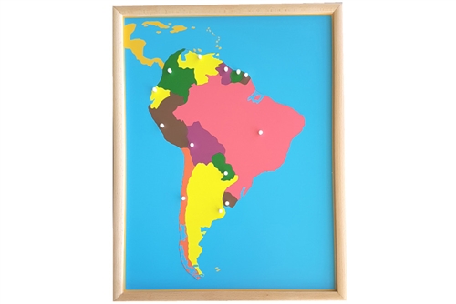 IFIT Montessori: Puzzle Map of South America