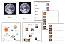 IFIT Montessori: Solar System Cards