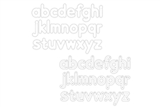 Alphabet Matching and Tracing Sheets