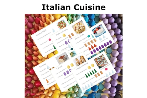 Mandala Recipe Cards - Italian Cuisine