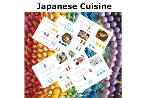 Mandala Recipe Cards - Japanese Cuisine