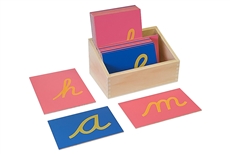 IFIT Montessori: Cursive Sandpaper Letters