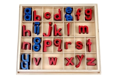 IFIT Montessori: Small Wood Movable Alphabet