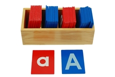 IFIT Montessori: Lower and Capital Case Sandpaper Letters