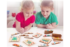 Wooden Word Spelling Puzzle