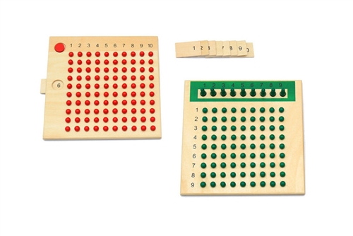 Bead Board Package NEW Montessori Mathematics Multiplication & Division 