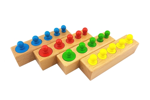 Colorful Knobbed Cylinders