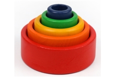 7 Rainbow Pegs & Cups